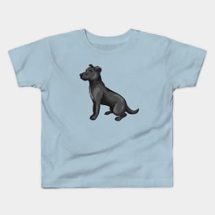 Cute Patterdale Terrier Dog Kids T-Shirt